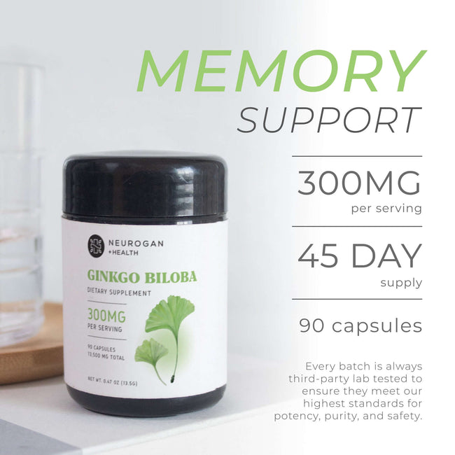 Neurogan Health Ginkgo Biloba Capsules