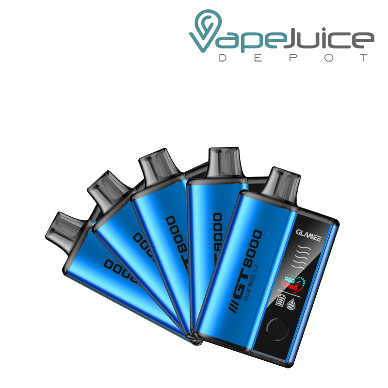 Glamee GT8000 Disposable 5 Pack Bundle
