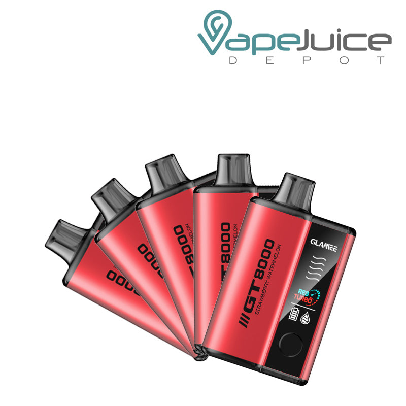 Glamee GT8000 Disposable 5 Pack Bundle