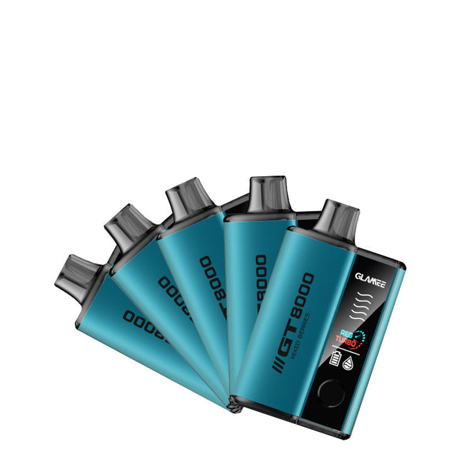 Glamee GT8000 Disposable 5 Pack Bundle