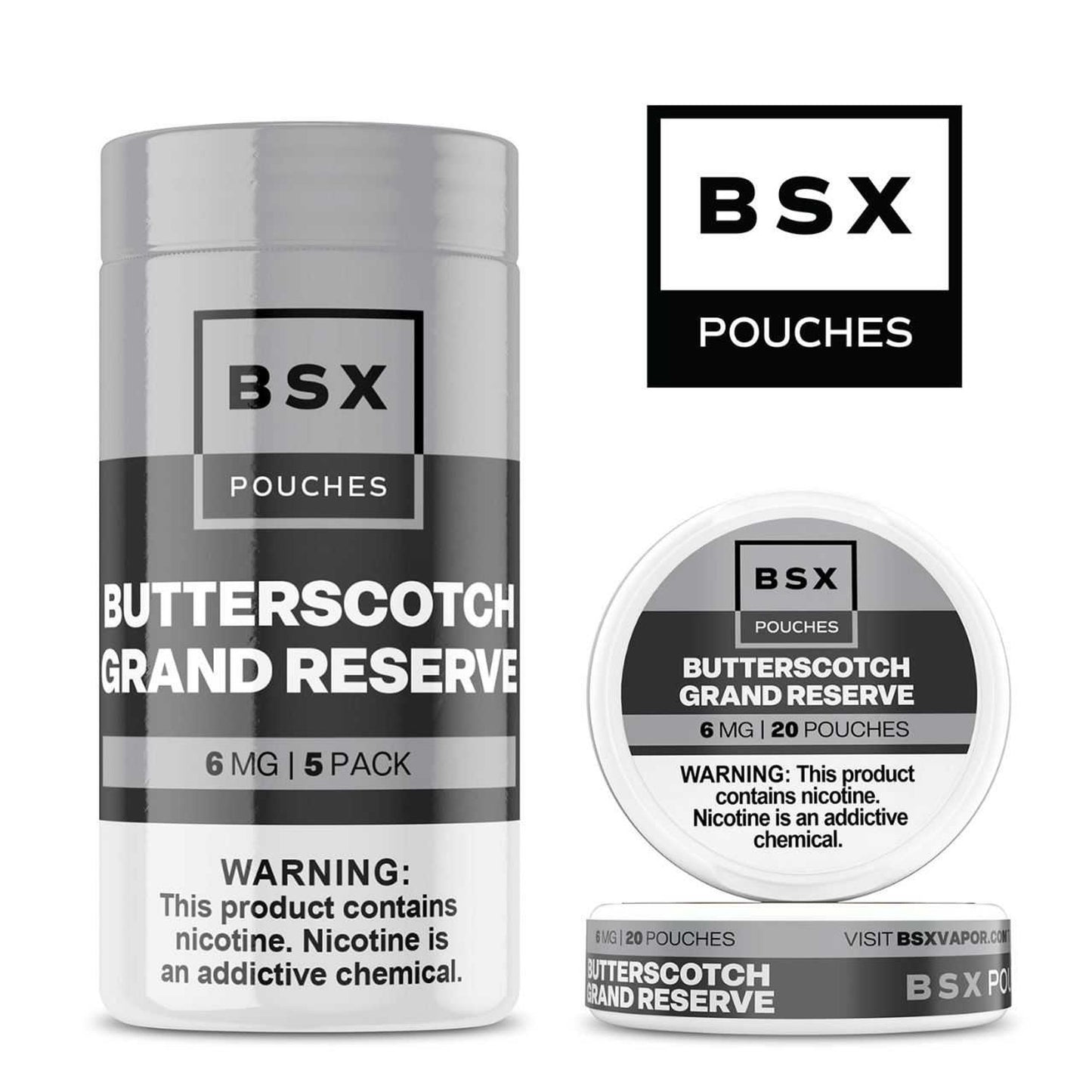 Glas BSX Nicotine Pouches (Pack of 1)
