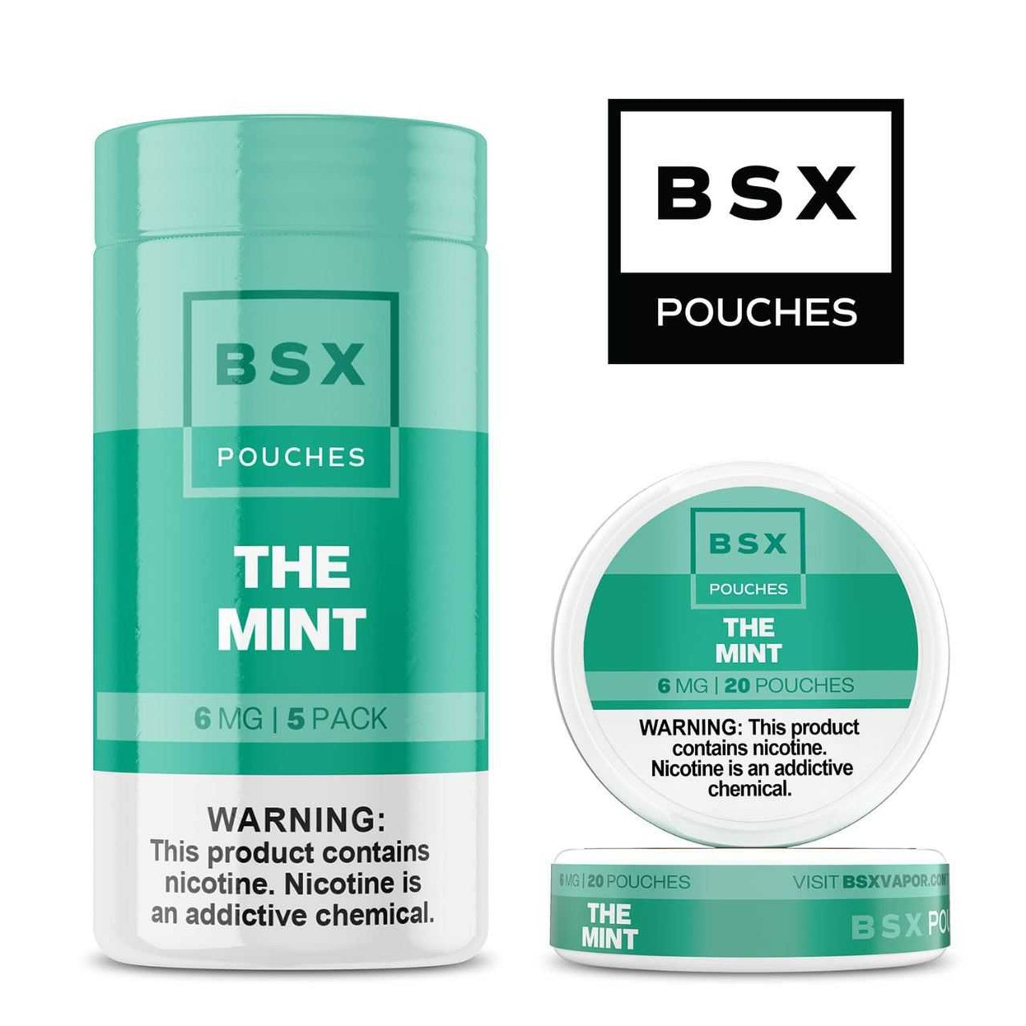 Glas BSX Nicotine Pouches (Pack of 1)