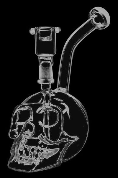 Glass Waterpipe - Skull Best Sales Price - Smoking Pipes