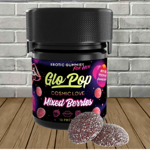 Glo Pop Erotic Gummies For Her 10ct Best Sales Price - Gummies