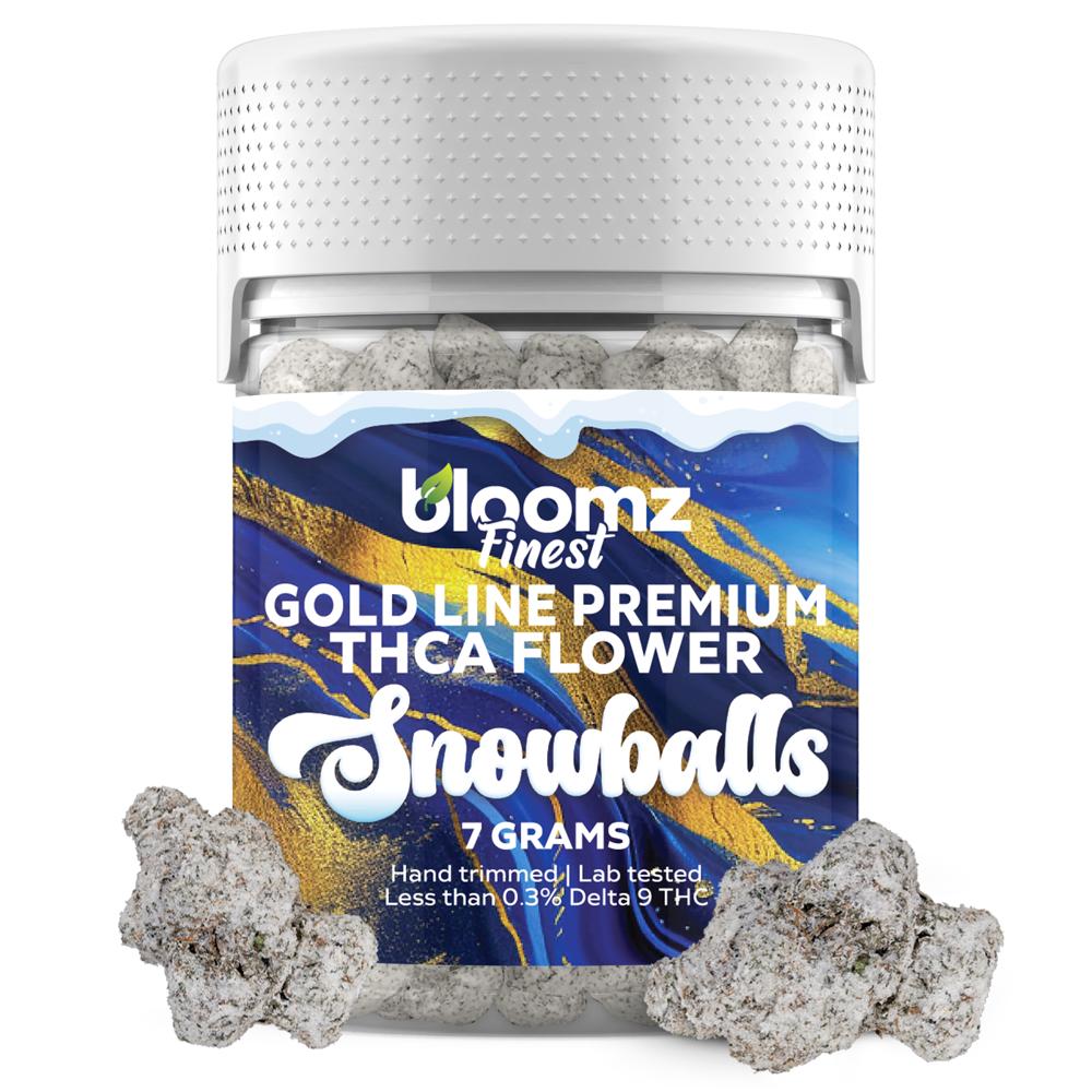 Bloomz THCA Snowballs – Gold Line