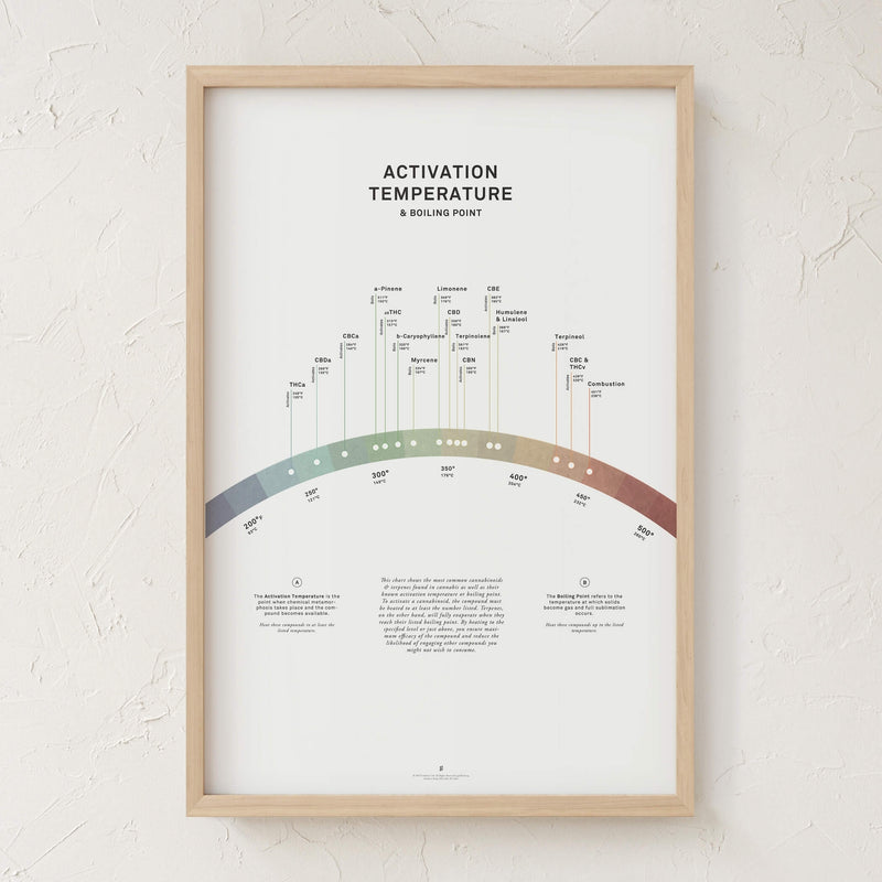 GoldLeaf Activation Temperature and Boiling Point Print Best Sales Price - Art Prints