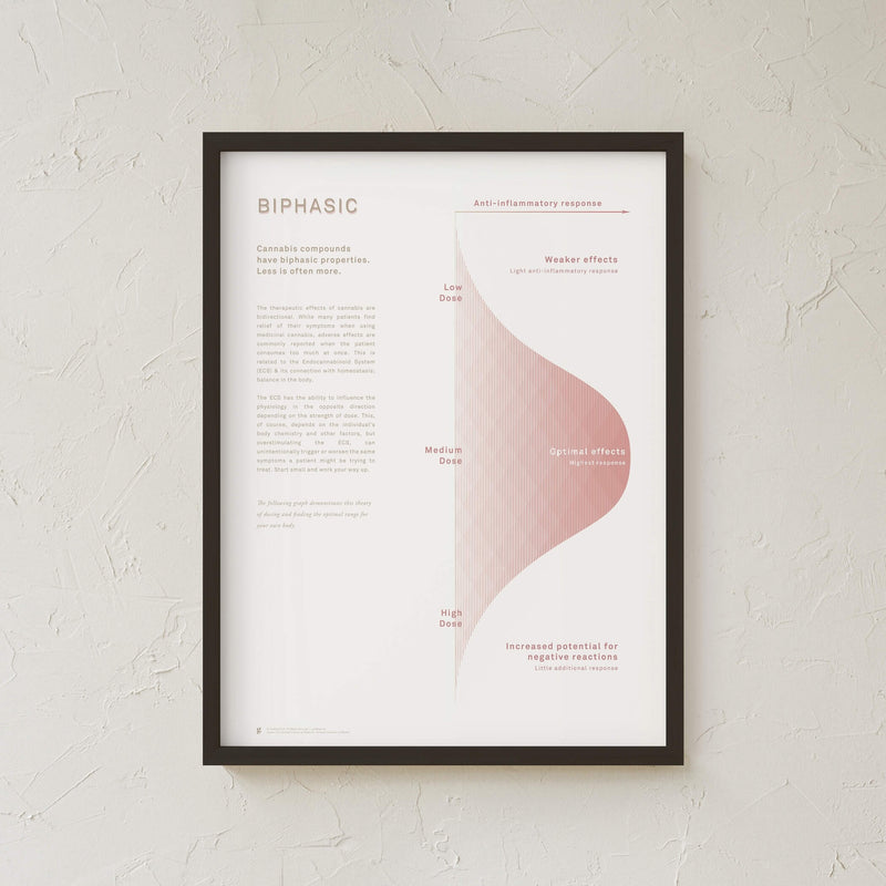 GoldLeaf Biphasic Dosing Infographic Print Best Sales Price - Art Prints