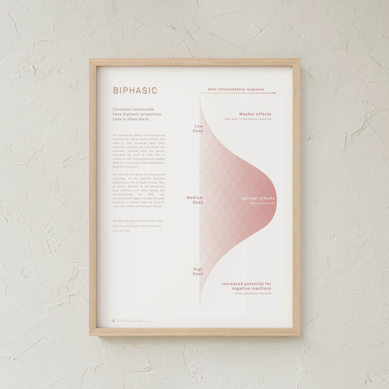 GoldLeaf Biphasic Dosing Infographic Print Best Sales Price - Art Prints