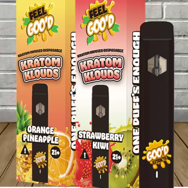 Goo’d Extracts Kratom Klouds Extract Disposable 2.2g Best Sales Price - Vape Pens