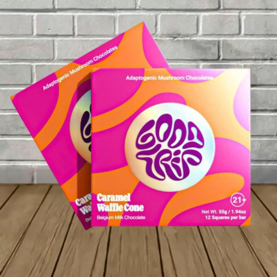 Good Trip Mushroom Milk Belgian Chocolates