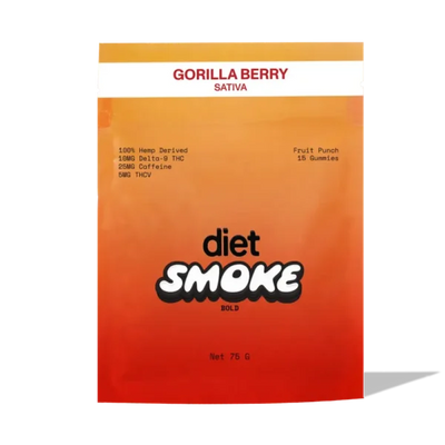 Diet Smoke Gorilla Berry Punch Gummies Best Sales Price - Gummies