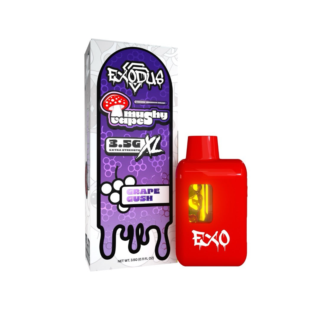 Exodus Mushy Vapes Mushroom Disposables 3.5G XL