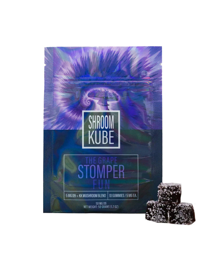 Kush Kube Delta 9 THC + Mushroom Gummies - 10ct Best Sales Price - Gummies