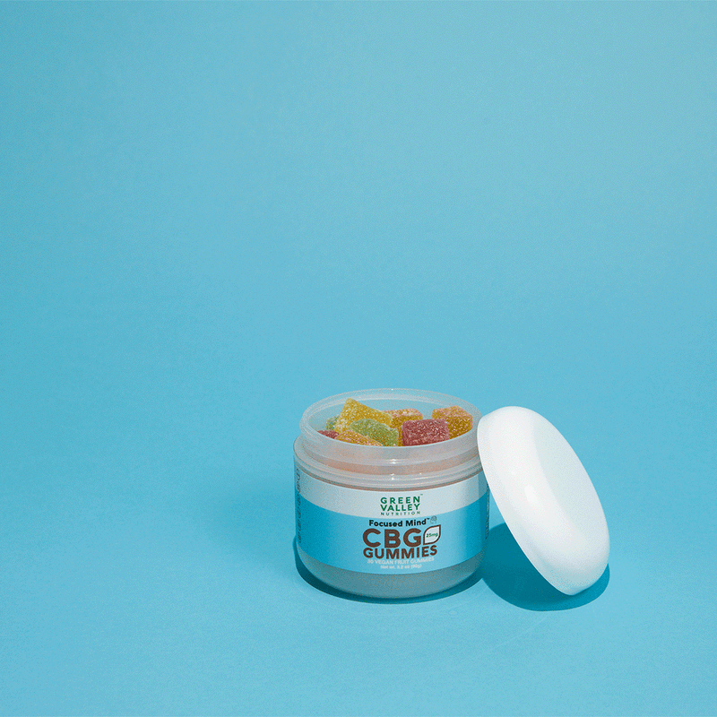 Focused Mind™ CBG Gummies 750mg Jar Best Sales Price - Gummies
