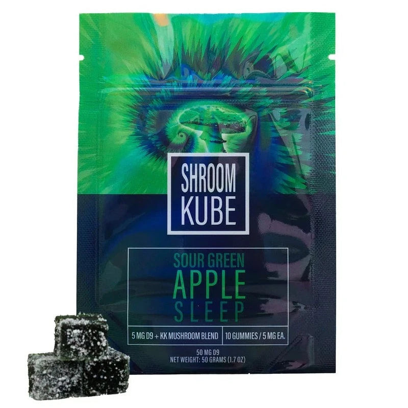 Kush Kube Delta 9 THC + Mushroom Gummies - 10ct Best Sales Price - Gummies