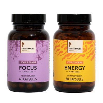 Mushroom Revival Get Sh!t Done Mushroom Capsules Best Sales Price - Edibles