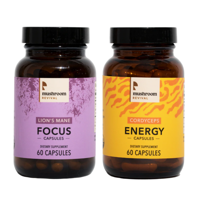 Mushroom Revival Get Sh!t Done Mushroom Capsules Best Sales Price - Edibles