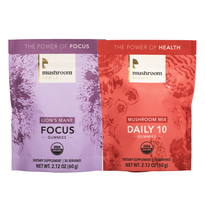 Mushroom Revival Focused & Healthy Gummies Best Sales Price - Gummies