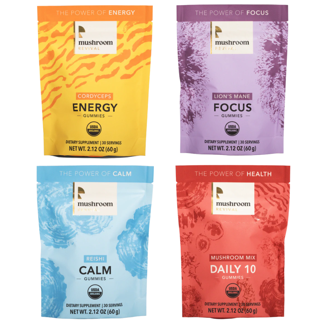 Mushroom Revival Mushroom Gummies Starter Kit Best Sales Price - Gummies