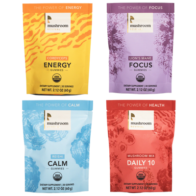 Mushroom Revival Mushroom Gummies Starter Kit Best Sales Price - Gummies
