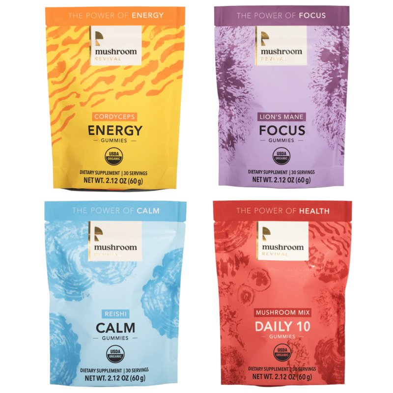 Mushroom Revival Mushroom Gummies Starter Kit Best Sales Price - Gummies
