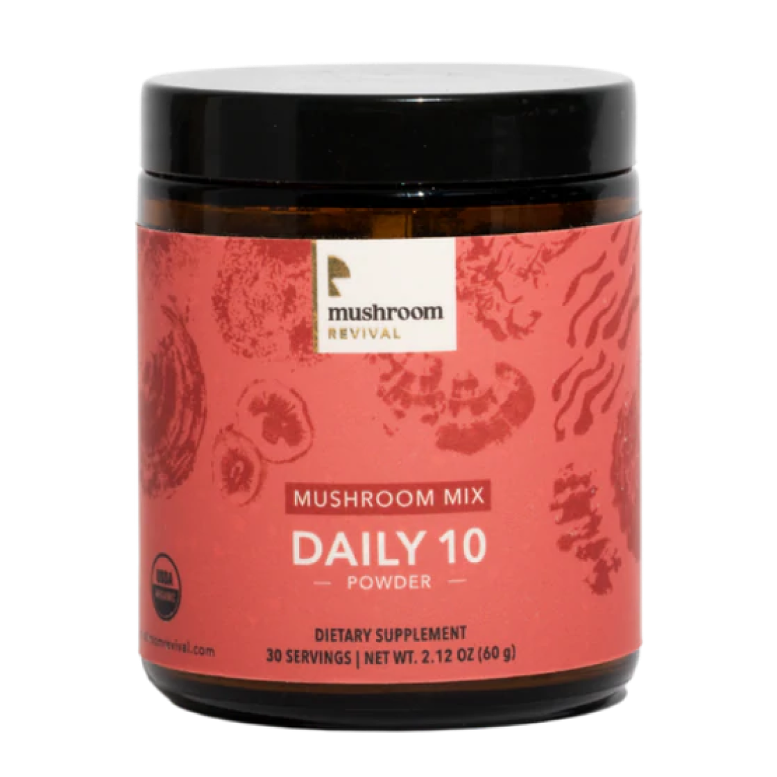 Mushroom Revival Daily 10 Mushroom Blend Powder Best Sales Price - Edibles