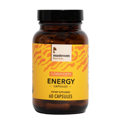 Mushroom Revival Energy Cordyceps Capsules Best Sales Price - Edibles
