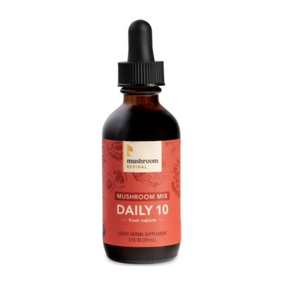 Mushroom Revival Daily 10 Mix Mushroom Tincture Best Sales Price - Tincture Oil