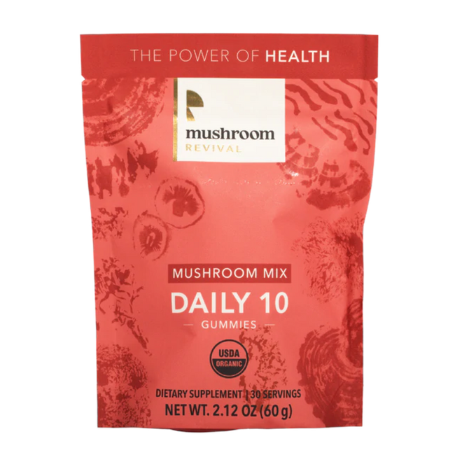 Mushroom Revival Daily 10 Mix Mushroom Gummies Best Sales Price - Gummies