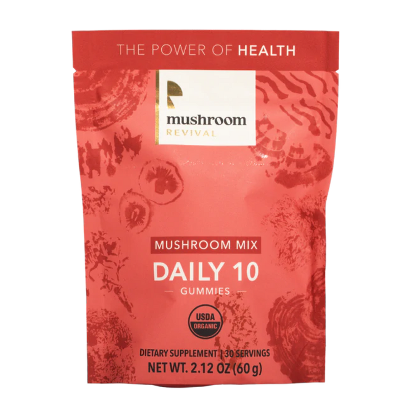 Mushroom Revival Daily 10 Mix Mushroom Gummies Best Sales Price - Gummies