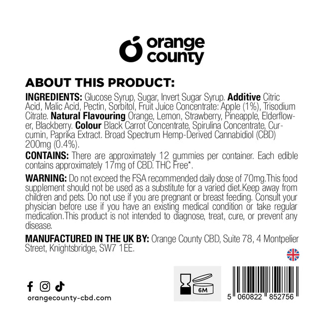 CBD Gummy Bottles Grab Bag (200mg)