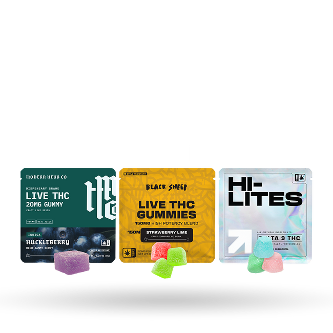 The Hemp Collect THC Gummy Sampler