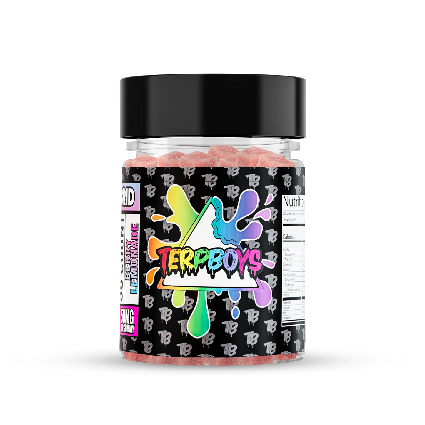 TerpBoys Berry Lemonade Hybrid Delta 9 Gummies