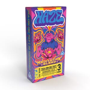 Haze Meditation Blend Live Resin Disposable Vape Hawaiian Haze – 3 grams