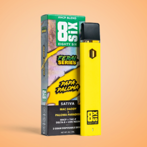 Eighty Six Dragon’s Breath HHC-P 2G Disposable (Tropic Truffle)