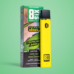 Eighty Six Dragon’s Breath HHC-P 2G Disposable (Tropic Truffle)