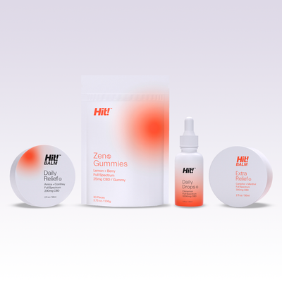 Hit Balm Intro Bundle Best Sales Price - CBD