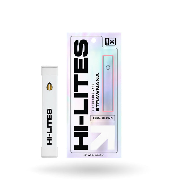 Hi-Lites THCa Disposable: Strawnana