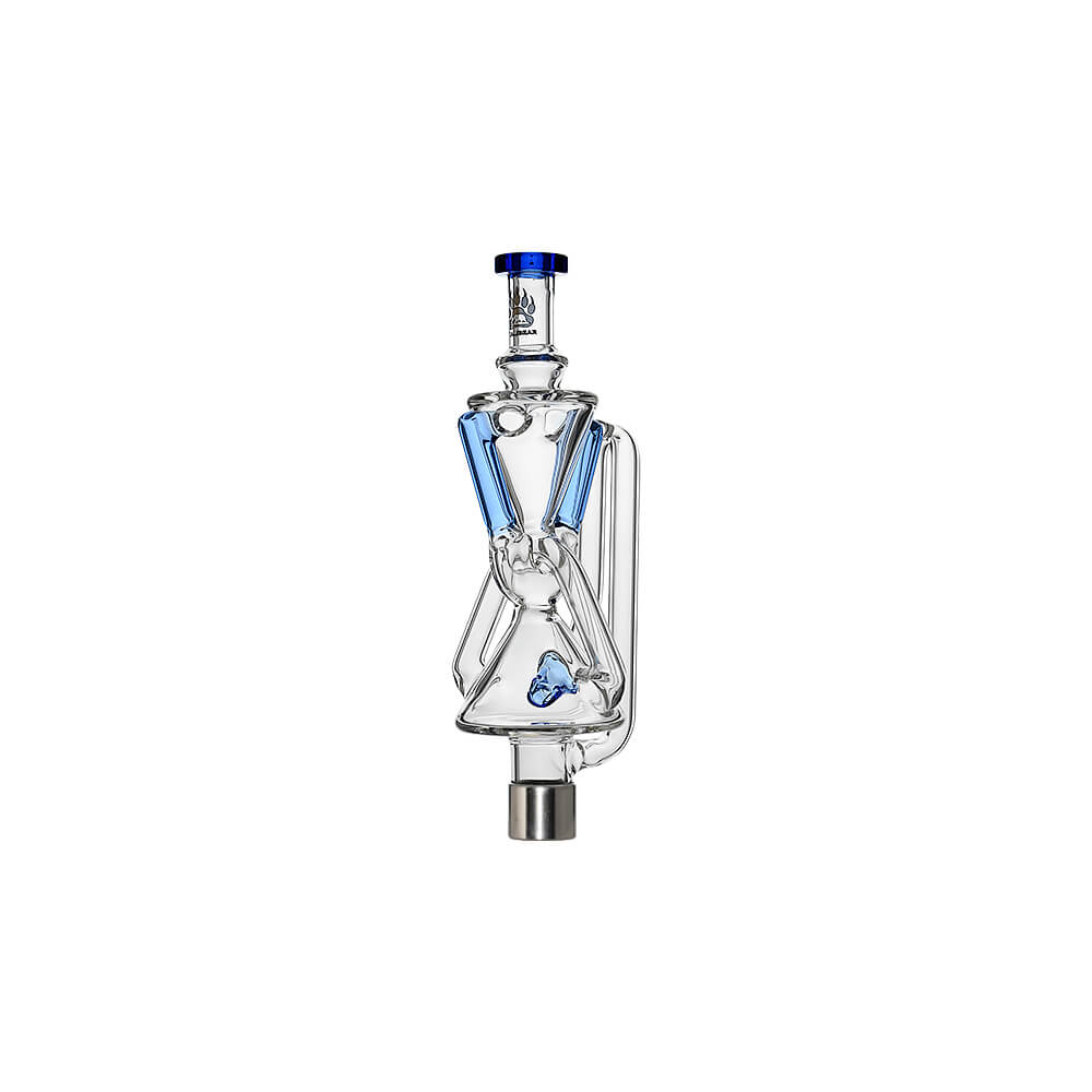 Hourglass Recycler Glass Nectar Collector