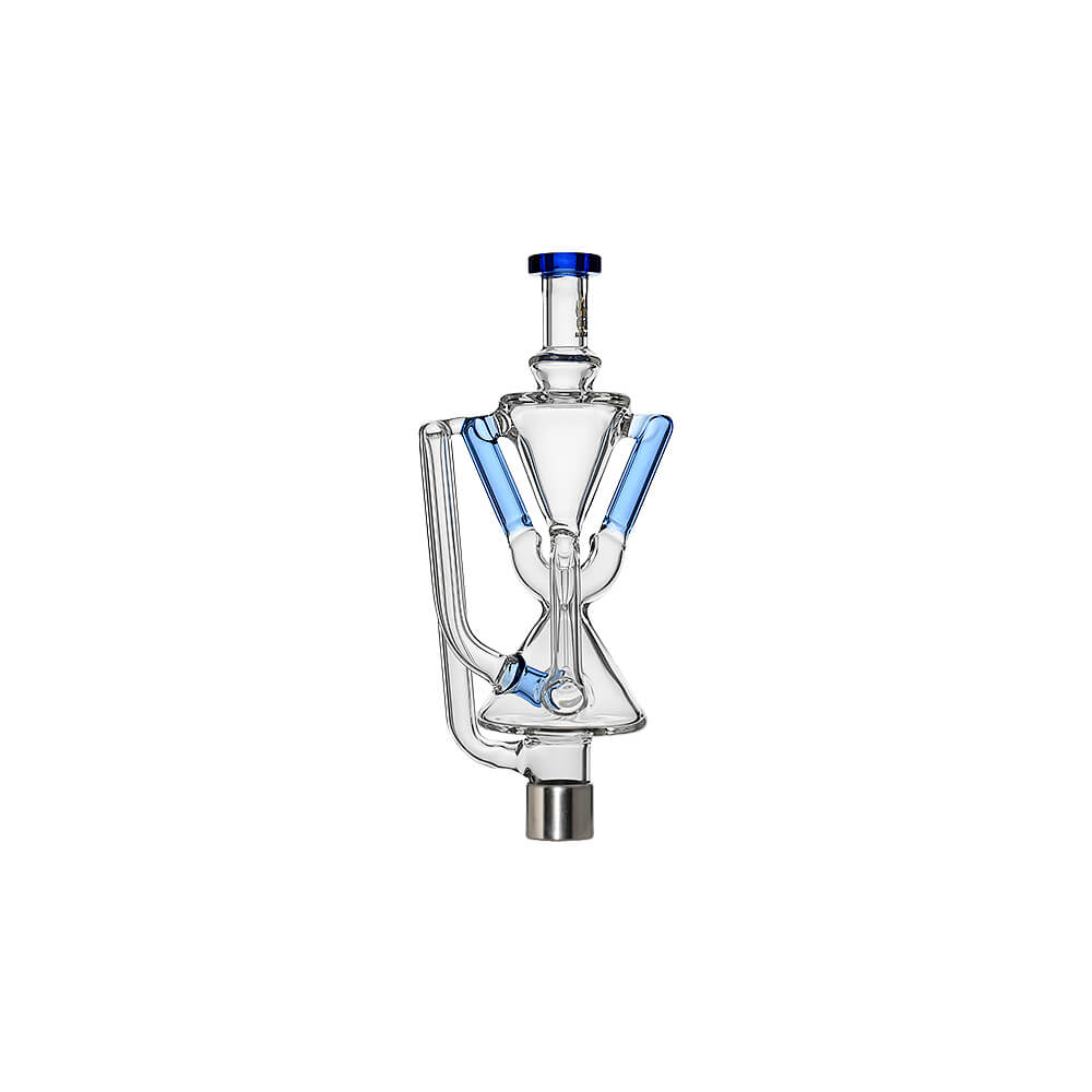Hourglass Recycler Glass Nectar Collector