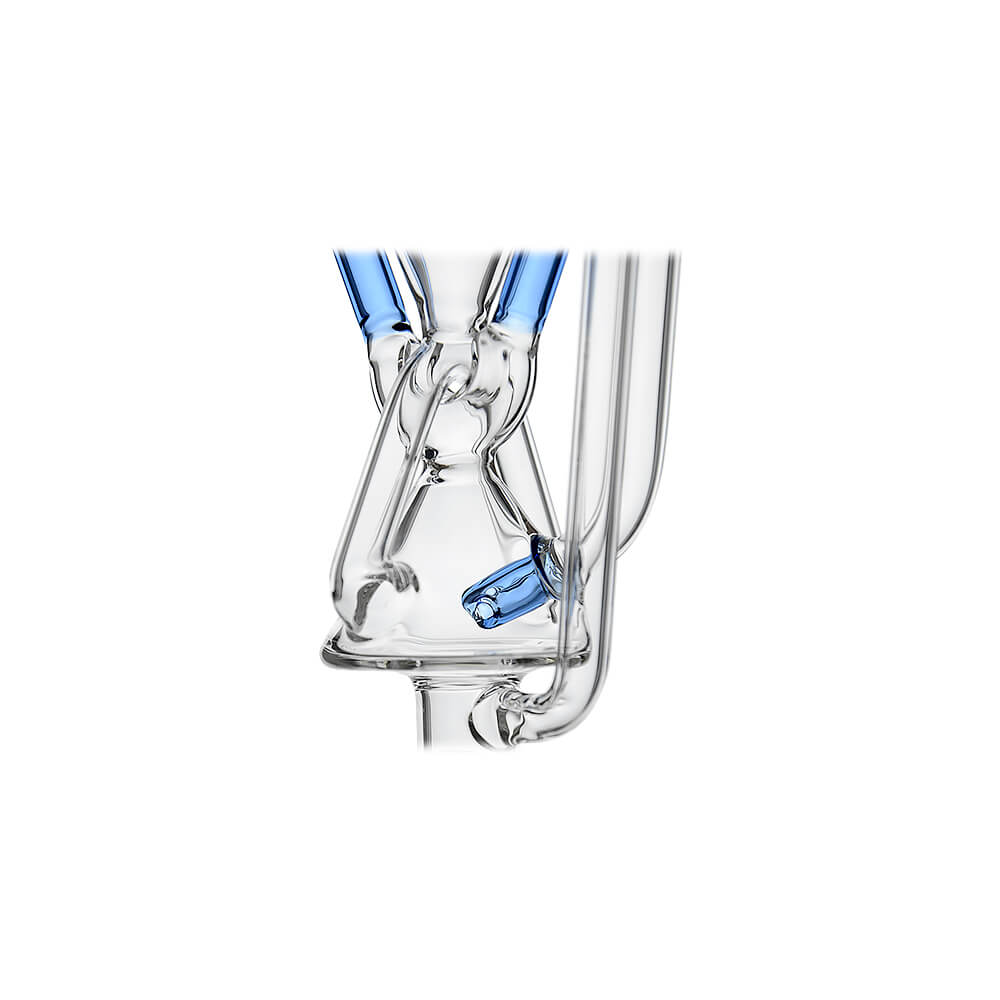 Hourglass Recycler Glass Nectar Collector