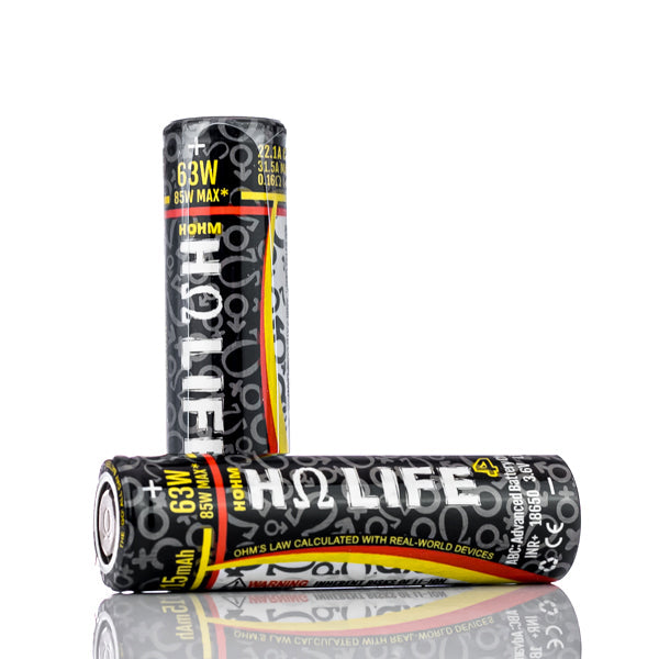 Hohm Tech Hohm Life 4 18650 3015mAh 31.5A Battery Best Sales Price - Vape Battery