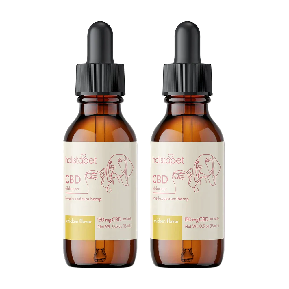 Holistapet Chicken Flavored CBD Oil For Dogs