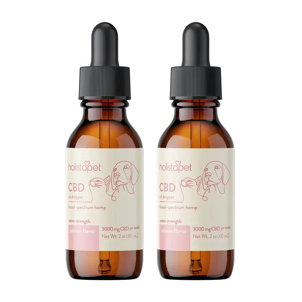 Holistapet Salmon Flavored CBD Oil For Cats