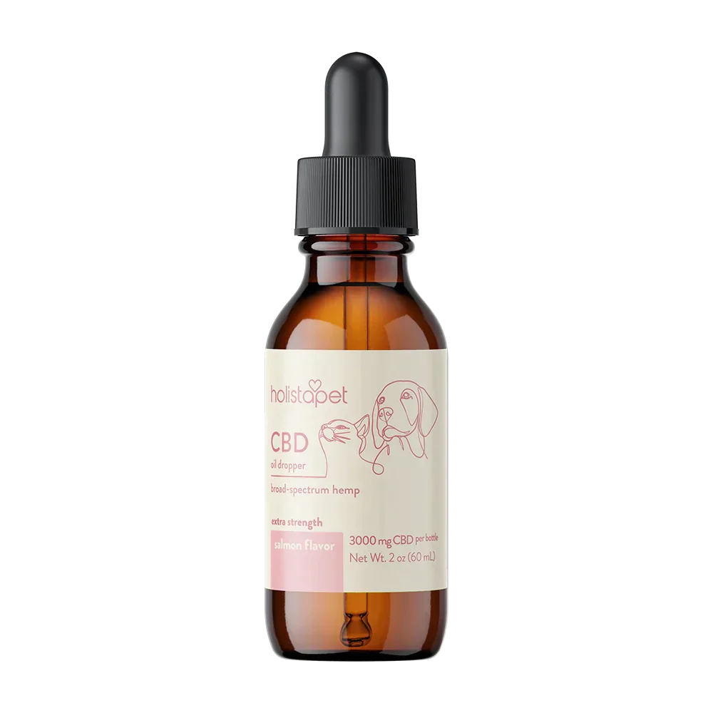 Holistapet Salmon Flavored CBD Oil For Cats