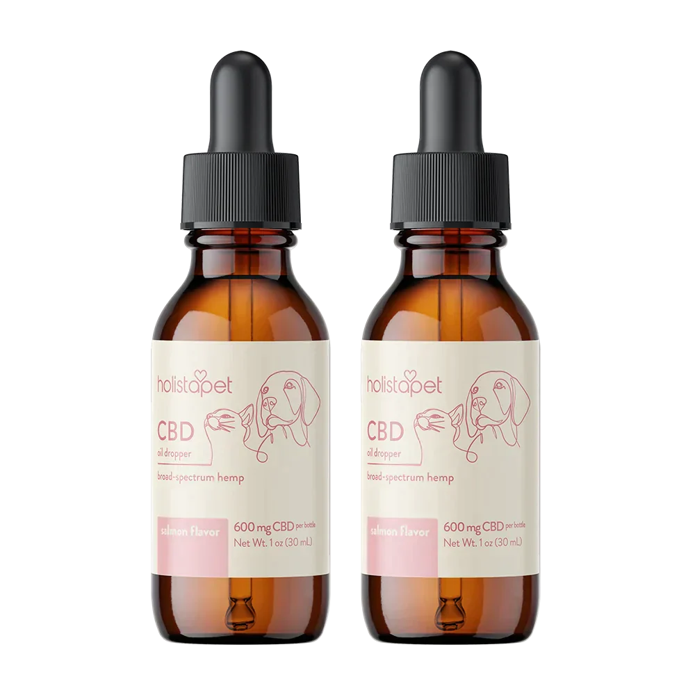 Holistapet Salmon Flavored CBD Oil For Cats