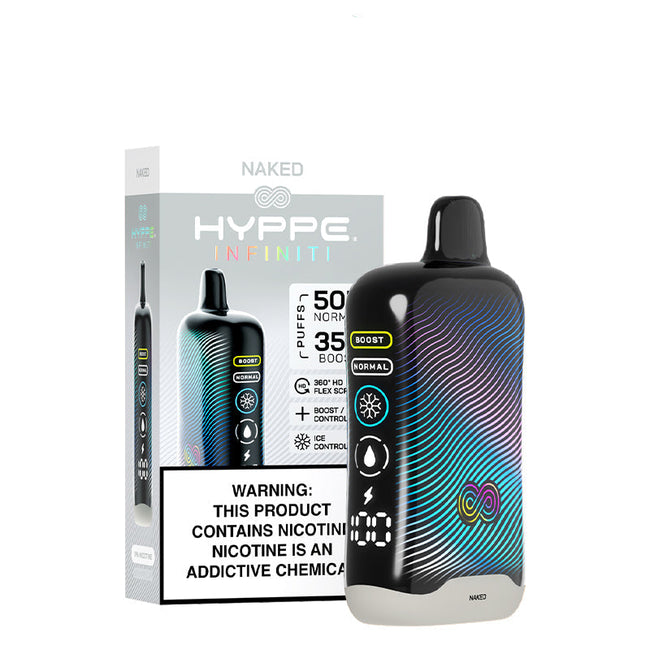 HYPPE Infiniti 50K Clear Disposable