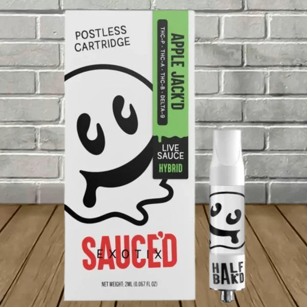 Half Bak’d Sauce’d Exotix Vape Cartridge 2g