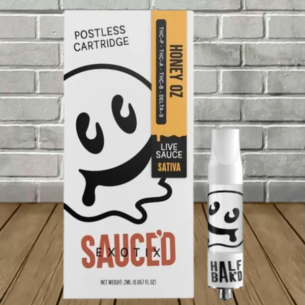 Half Bak’d Sauce’d Exotix Vape Cartridge 2g