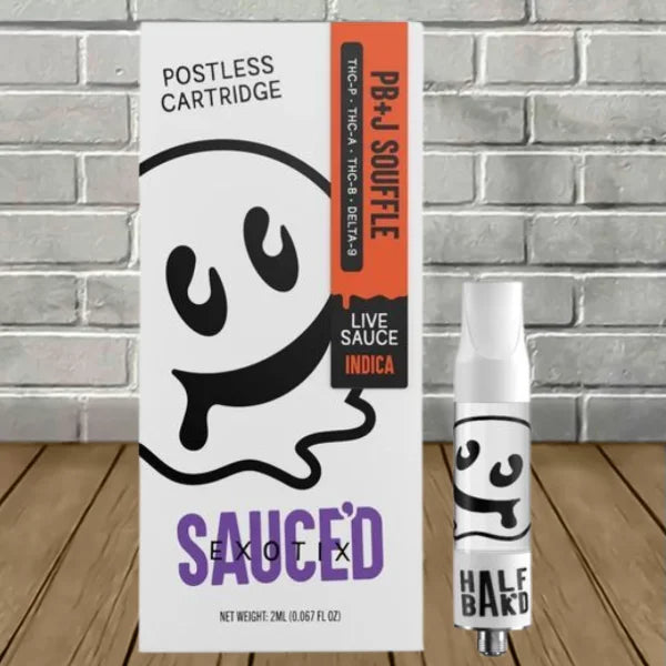 Half Bak’d Sauce’d Exotix Vape Cartridge 2g